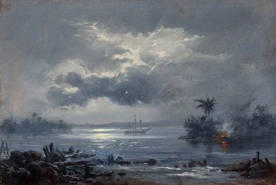 Studio per “Passaggio di Humaitá” da Victor Meirelles